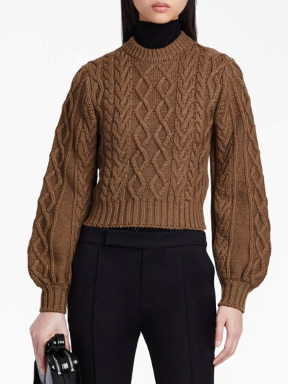 Crew Neck Wool Jumper